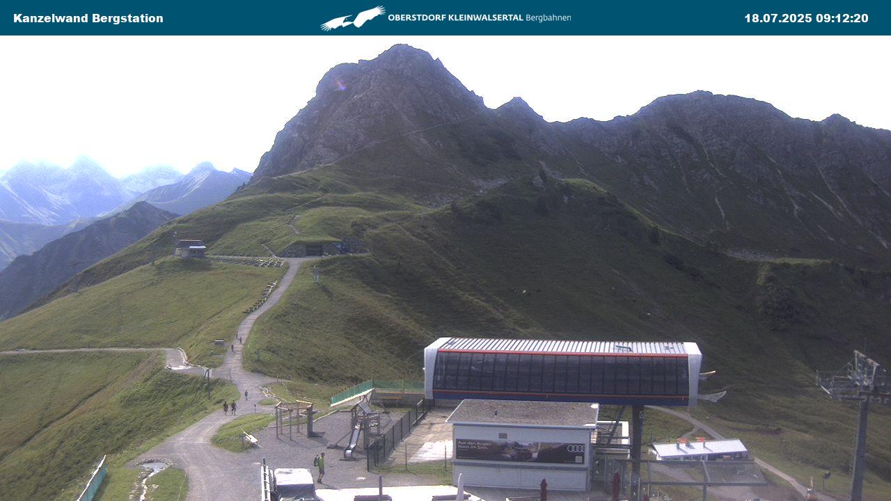 Bild: Kanzelwand Bergstation