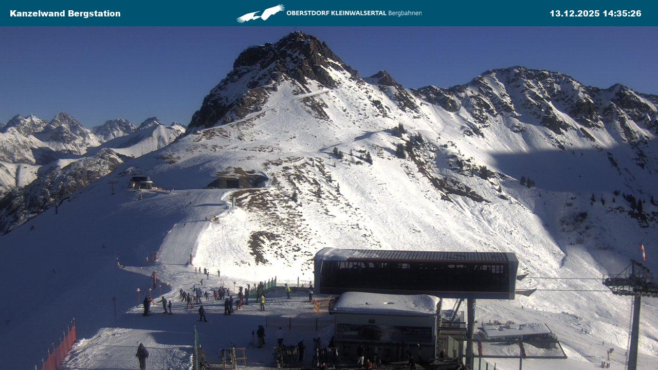 Bild: Kanzelwand Bergstation