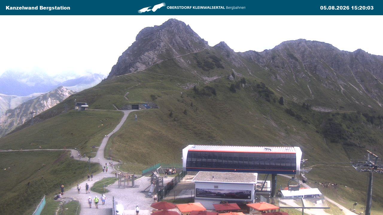 Bild: Kanzelwand Bergstation