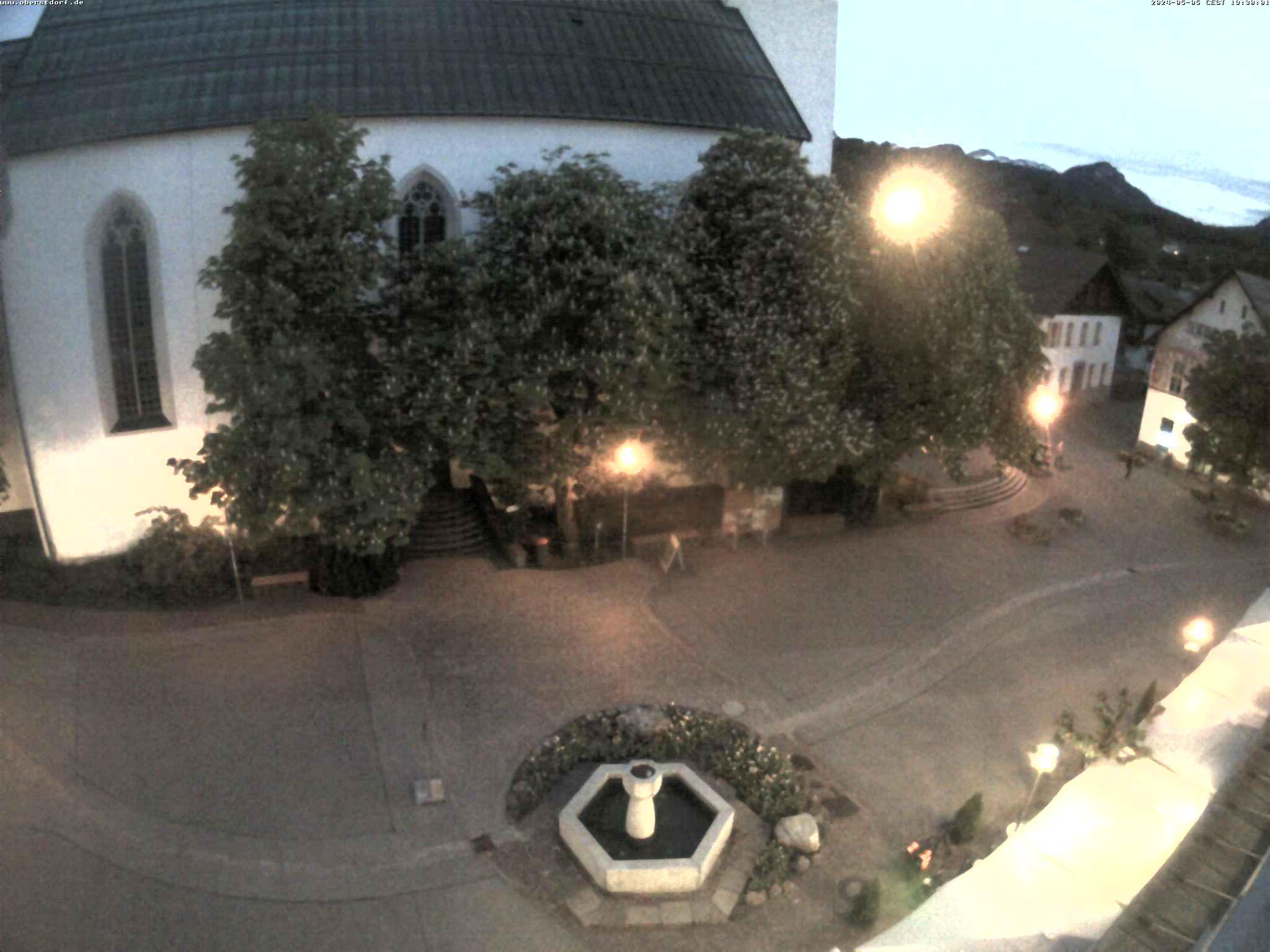 Webcam Kirche am Marktplatz in Oberstdorf