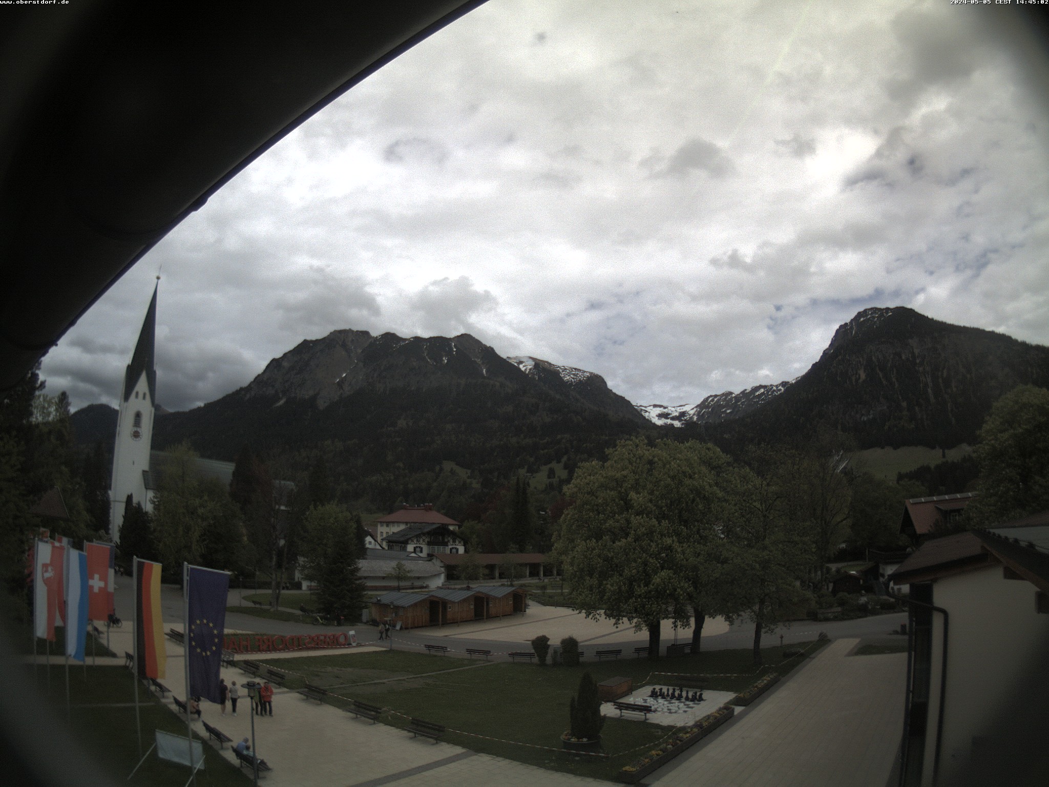 Webcam Kurpark Oberstdorf